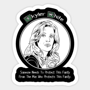 Skyler White - Breaking Bad Sticker